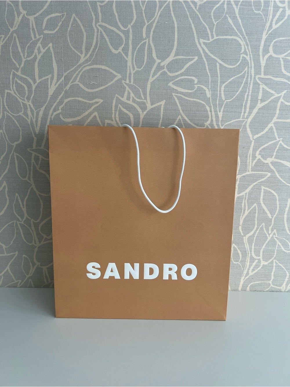 Sandro Boutique Empty Shopping Bag